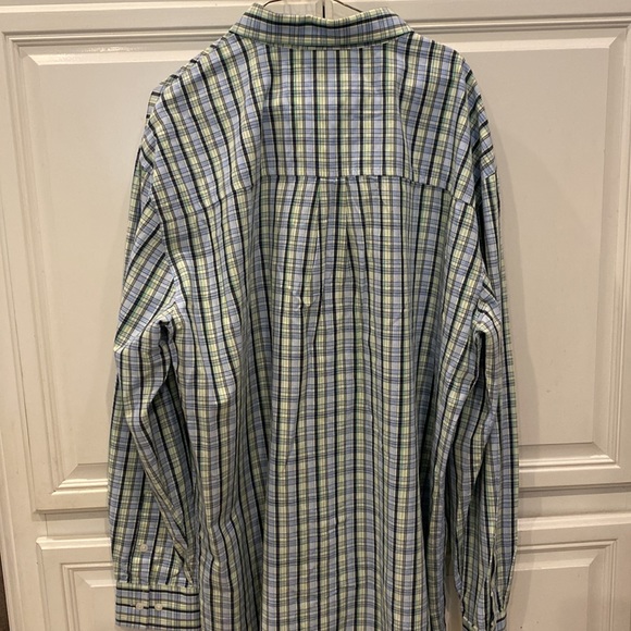 Enyce Clothing blue multi plaid button down - Picture 4 of 4